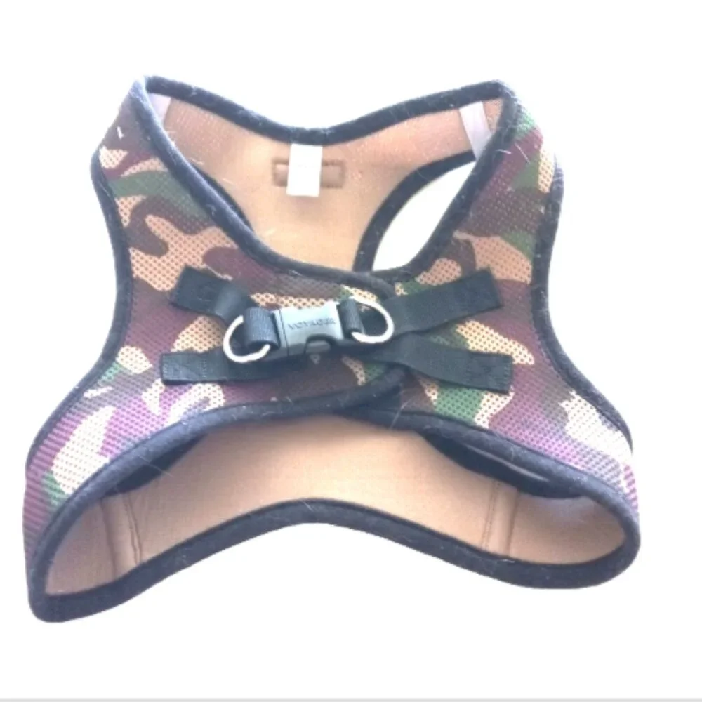 Voyager Step-In Mesh Dog Harness XL Camouflage Green Open Package NEW 28 lbs Max